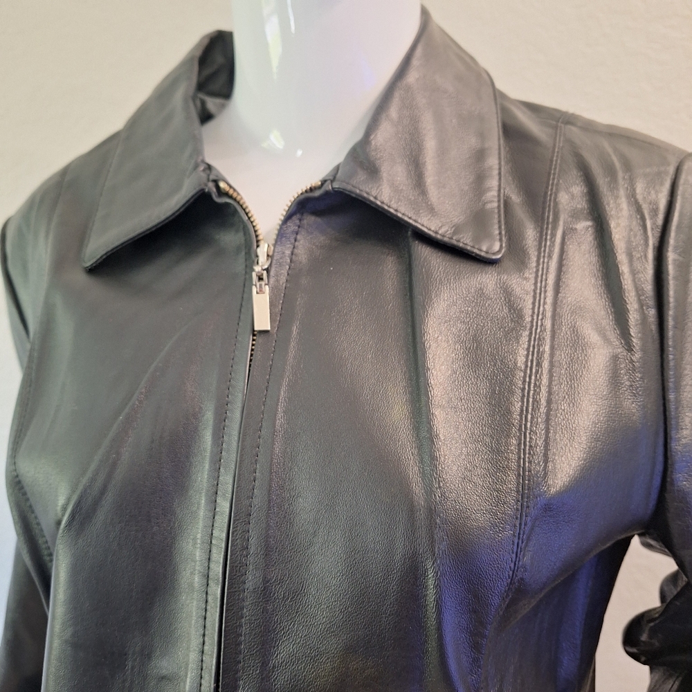 Adler Collection Leather Jacket - Picture 3 of 13